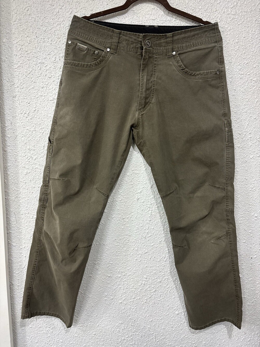 KÜHL REVOLVR Men’s 32x30 Pants Olive Green Cargo Outdoor Hiking Stretch